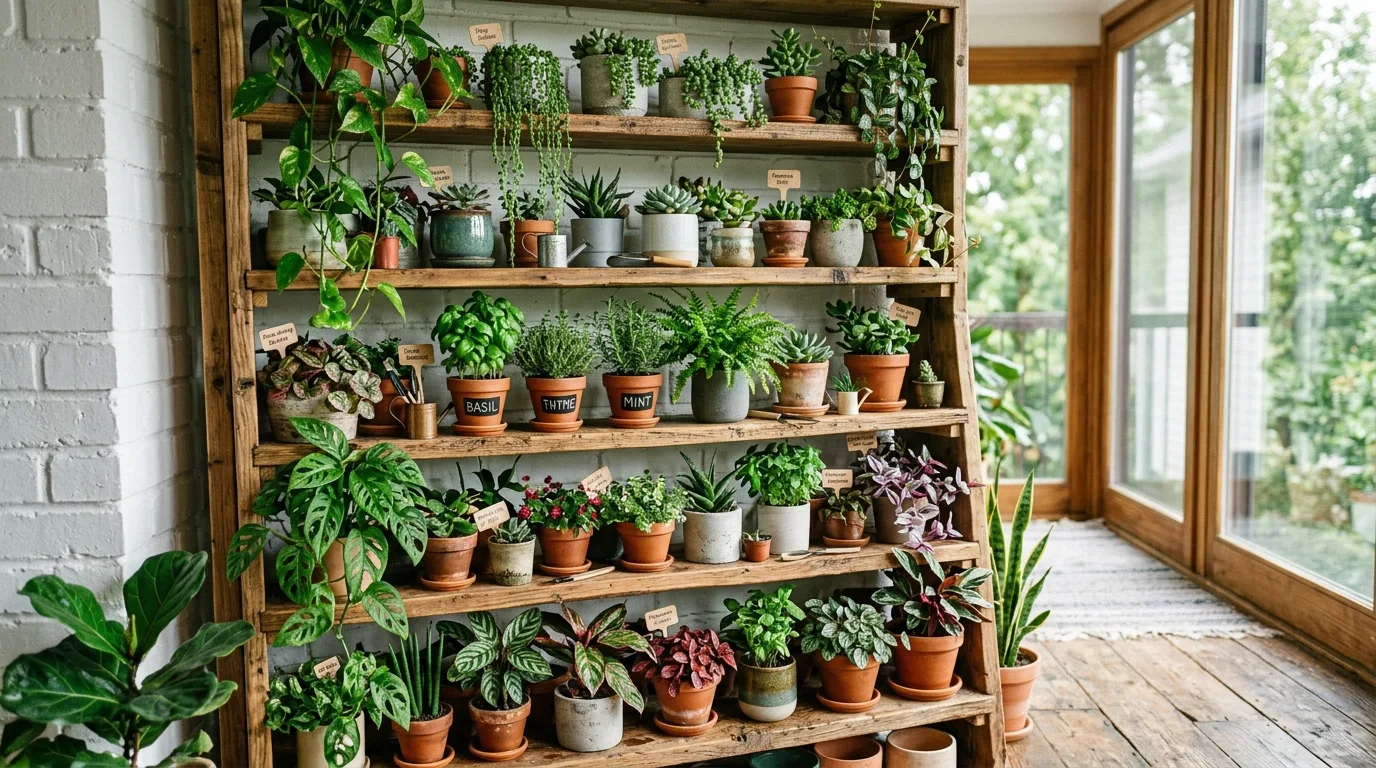 Fence-Side Mini Garden